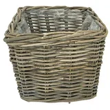 Korito za rastline (Do x Š x V: 27 x 27 x 25 cm, Ratan)