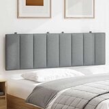 vidaXL Jastuk za uzglavlje svjetlosivi 160 cm od tkanine | shoptok.hr