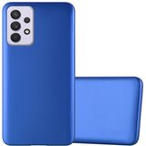 Cadorabo Case, združljiv s Samsungom v kovinsko modri - zaščitni pokrov, narejen iz fleksibilnega silikona TPU, (20593889) | Shoptok.si