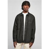 UC Men Oversized Denim Pocket Shirt realblack washed Cene