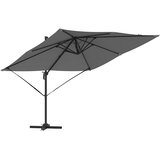 Roma Suncobran Antracit 286 x 284 x 265 cm Aluminij i poliester | shoptok.hr