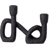 Bloomingville Črni svečnik Mashel, višina 16,5 cm Cene