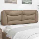  Jastuk za uzglavlje Hvar boja cappuccina 160 cm od umjetne kože | shoptok.hr
