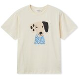 Compania Fantastica Puloverji COMPAÑIA FANTÁSTICA T-Shirt 42010 - Ecru Bela | Shoptok.si