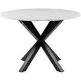 Actona blagovaonski stol s mramornom pločom Heaven, ⌀ 110 cm | shoptok.hr