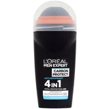 men expert carbon protect 5in1 antiperspirant roll-on 50 ml za muškarce