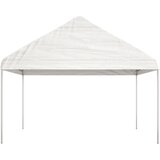  Sjenica s krovom bijela 17,84 x 4,08 x 3,22 m polietilen | shoptok.hr