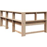  Polica za knjige uzglavlje L-oblika 80 cm borovine | Eponuda.com