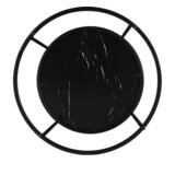 Kondela Klubska miza, marmorno črna/kovinsko črna, GAGIN | Shoptok.si