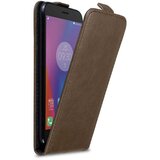 Cadorabo Ohišje, združljivo z Lenovo K6 / K6 POWER v kava rjava - Zaščitni ovitek v obliki flipa z magnetnim zapiranjem, (20562251) | Shoptok.si