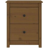  Noćni ormarić boja meda 50x35x61 5 cm od masivne borovine | shoptok.hr