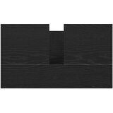  Kupaonski ormarić za umivaonik s ladicama 90x34,5x60 cm Crna | Shoptok.si
