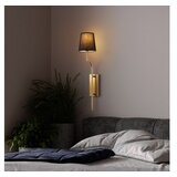 Opviq vall lamp zidna zlatno -crna lampa lumora 15331 | ePonuda.com