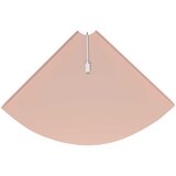  Lebdeća polica s policom 4 pcs Ružičasta 30 x 30 x 2 cm | shoptok.hr