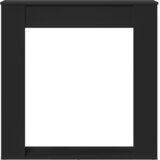  Okvir za kamin crni 100x20x100 cm od konstruiranog drva | shoptok.hr