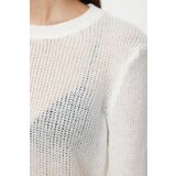 Trendyol Ecru Soft Textured Loose Knit Basic Sweater | Shoptok.si