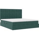  s od storage s pohranom Tamnozelena 200 x 200 cm Baršun | shoptok.hr