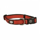 Duvoplus nylon ogrlica za pse podesiva m crvena | Eponuda.com