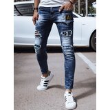 DStreet Spodnie męskie jeansowe niebieskie Cijene