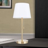 Orion LA 4-1205/1 - Stona lampa sa USB portom LUDWIG 1xE27/40W/230V bela/zlatna | Eponuda.com