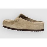 Birkenstock Naples Wrapped Suede Leather Sandali taupe | Shoptok.si