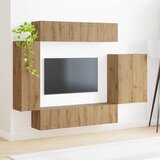  Set zidnog ormarića za TV 6 kom. Umjetnički hrast | shoptok.hr