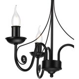 Luster na lancu DONATO 3xE14/40W/230V crna | Eponuda.com