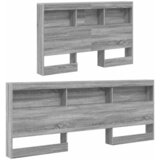  Skladišno uzglavlje Siva Sonoma 120 cm Konstruirano drvo | shoptok.hr