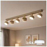 Brilagi LED RGB prigušiva spot svetlo MONO 6xGX53/14W/230V Wi-Fi Tuya bež/zlatna Cene