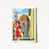 Wallity poster Firenze-1983, 42x59,4 cm | ePonuda.com