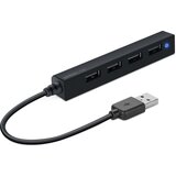 Speedlink SNAPPY SLIM 4 portni USB 2.0 pasivni Hub, crni | shoptok.hr