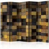  Paravan u 5 dijelova - Wooden cubes II [Room Dividers] 225x172 Cijene