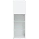 TV ormarići s LED svjetlima 2 kom bijeli 30,5 x 30 x 90 cm | shoptok.hr