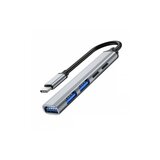 Fast_Asia USB 3.1 tip-C na 3xHUB 3.0+TIP C+ PD