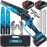  Set 21V brezkrtačna akumulatorska verižna žaga 20cm 2x 4Ah kovček | Shoptok.si