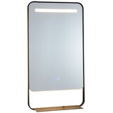 Costway Kopalniško ogledalo s polico in LED-osvetlitvijo, 80 x 60 cm, (5000357819) Cene