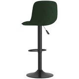  Barske stolice 2 kom. Tamnozeleni baršun | shoptok.hr