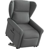 Maison Chic Električni naslanjač - Relax naslanjač s funkcijo vstajanja temno siv, (22061272) | Shoptok.si