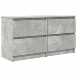 TV ormarić boja betona 100x35x54 cm od konstruiranog drva | shoptok.hr
