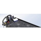 Rubbermaid večnamenski mizni voziček iz umetne mase, s poglobitvijo kadice, dxšxv 975 x 432 x 832 mm | Shoptok.si