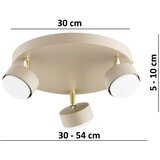 Brilagi LED RGB prigušiva spot svetiljka MONO 3xGX53/14W/230V Wi-Fi Tuya bež/zlatna | Eponuda.com