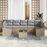  Set sofe Bež i svijetlo siva 55 x 55 x 37 cm poliratan | Eponuda.ba