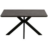 XXXL Jedilna Miza Steve 2, Črna, 140x90 Cm | Shoptok.si