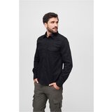 Brandit Flanellshirt black Cene