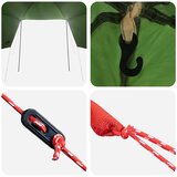  za auto Zelena 308 x 215 x 220 cm Poliester i čelik | shoptok.hr