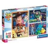 Clementoni Toy Story 4 puzzle, set 3 x 48 elemenata Cene