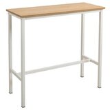 Hanah home Barski set sto i stolice Mola Set 100, 100x90x40 cm, Bijela | Eponuda.ba