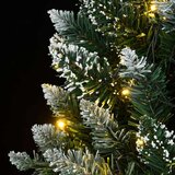 vidaXL Umetna novoletna jelka 300 LED diod 210 cm | Shoptok.si