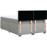  Krevet box spring s madracem svjetlosiva 160x200 cm tkanina | shoptok.hr