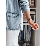 DStreet Kurtka damska jeansowa oversize RUNAWAY niebieska | shoptok.hr